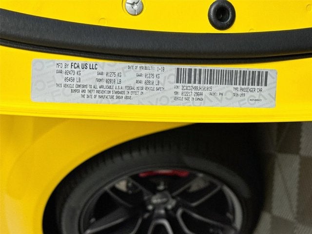 2018 Dodge Challenger SRT