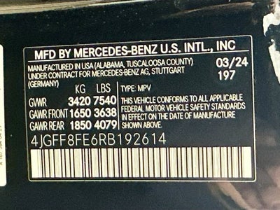2024 Mercedes-Benz GLS GLS 580