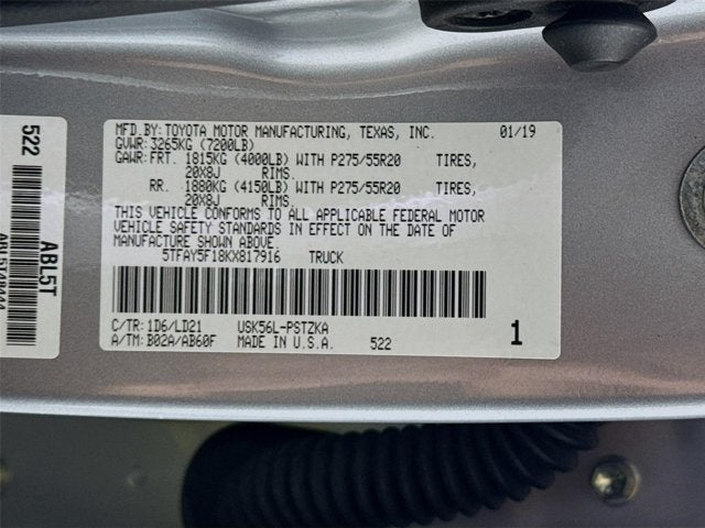 2019 Toyota Tundra 1794
