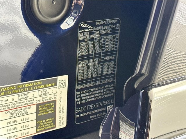 2026 Jaguar F-PACE P250 R-Dynamic S