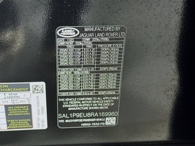 2024 Land Rover Range Rover Sport SE