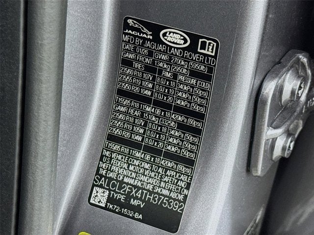 2026 Land Rover Discovery Sport Landmark