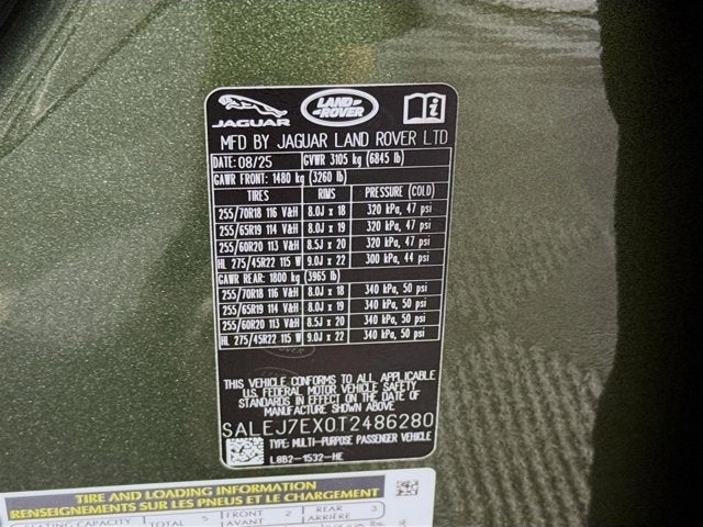 2026 Land Rover Defender 110 S