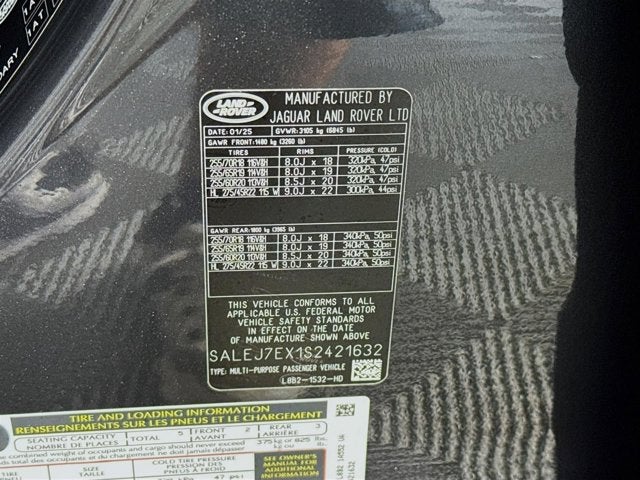 2025 Land Rover Defender 110 S