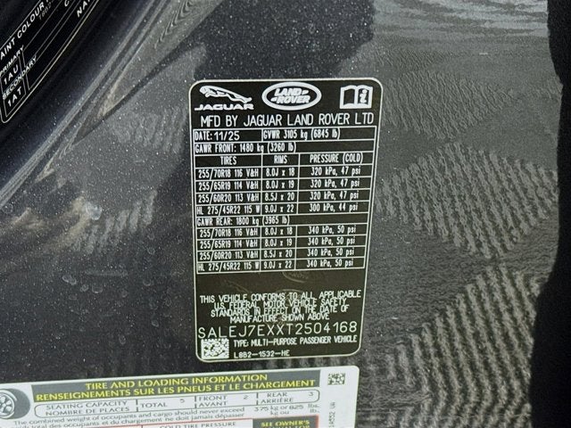 2026 Land Rover Defender 110 S