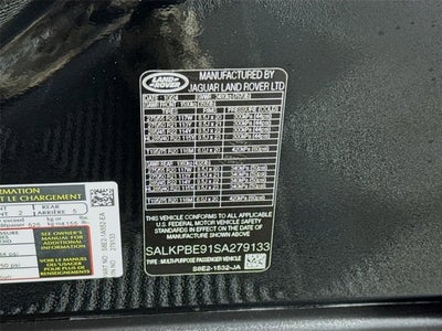 2025 Land Rover Range Rover SE