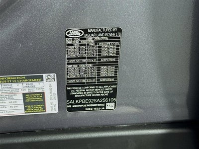 2025 Land Rover Range Rover SE