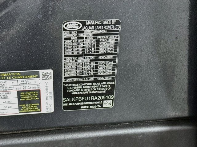 2024 Land Rover Range Rover SE