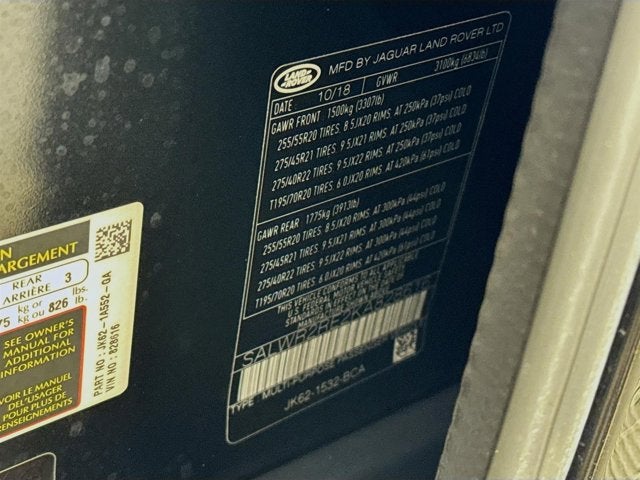 2019 Land Rover Range Rover Sport Supercharged