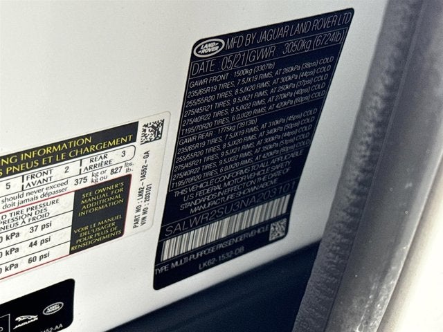 2022 Land Rover Range Rover Sport HSE Silver Edition