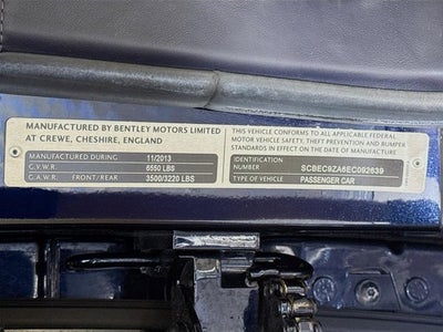 2014 Bentley Flying Spur Base