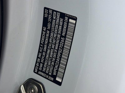 2023 Porsche 911 GT3