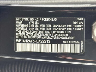2023 Porsche Cayenne E-Hybrid Turbo S