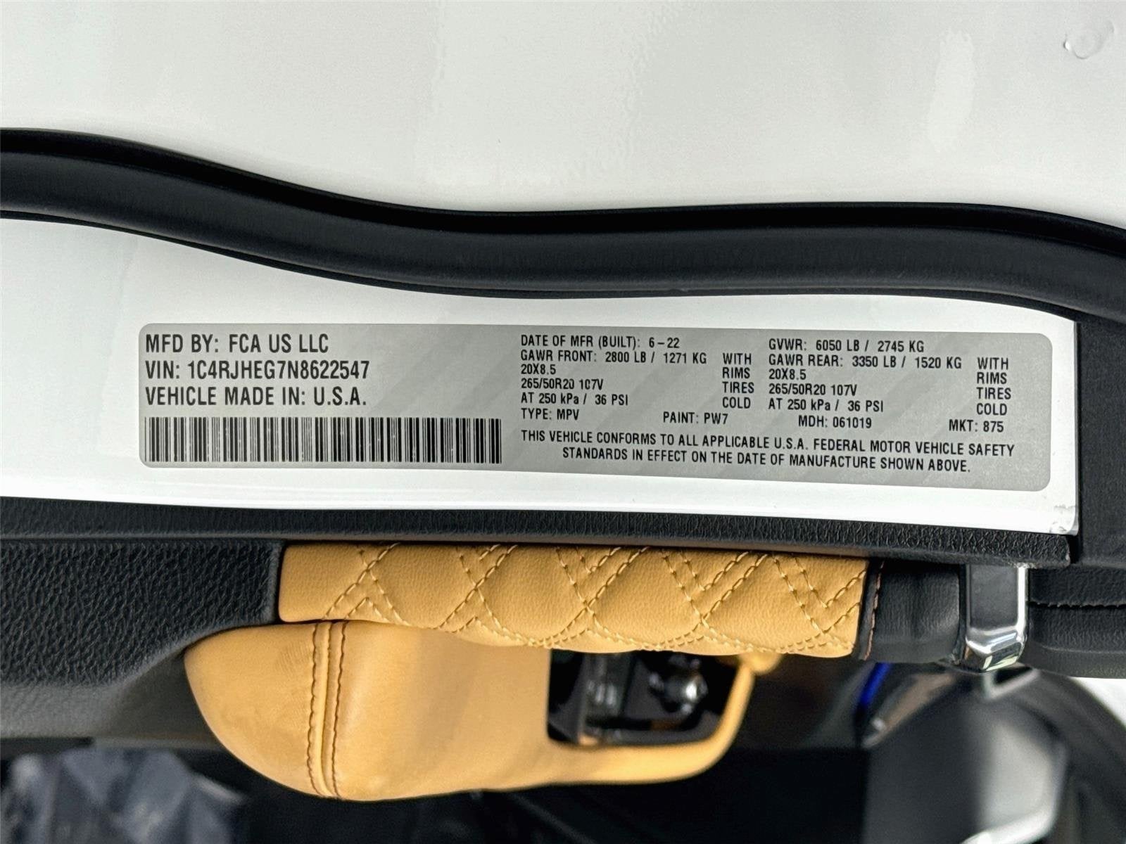 2022 Jeep Grand Cherokee Summit