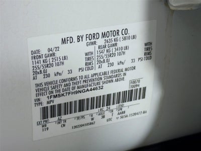 2022 Ford Explorer Limited