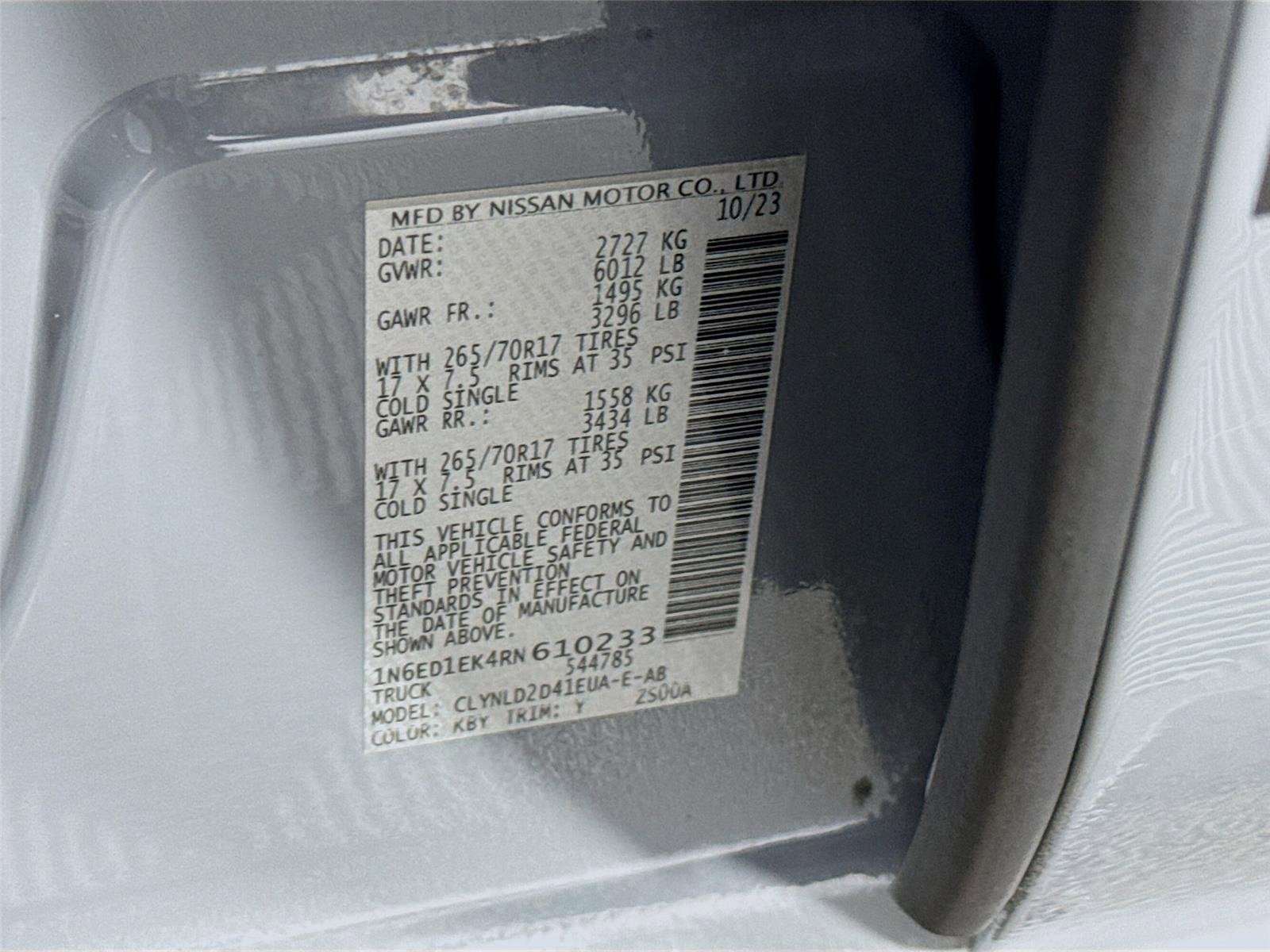2024 Nissan Frontier PRO-4X