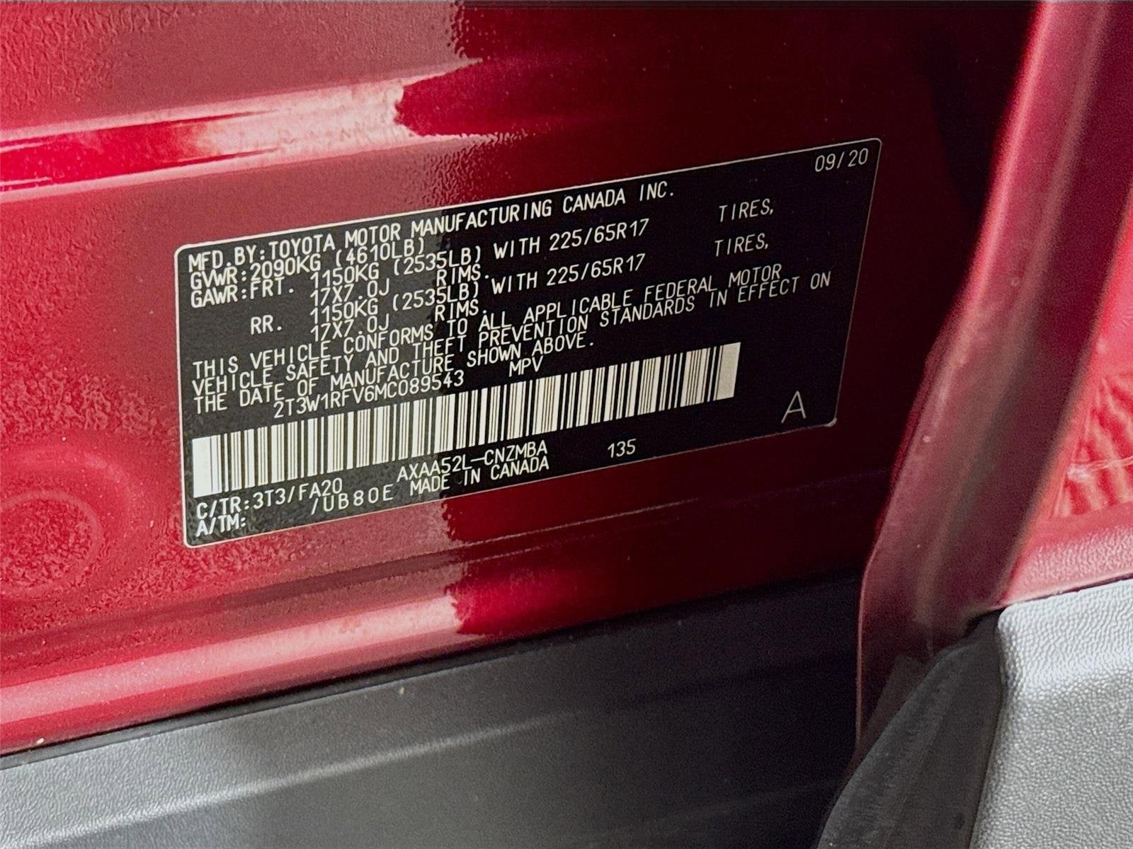 2021 Toyota RAV4 XLE