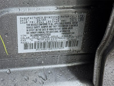 2022 Nissan Sentra SV