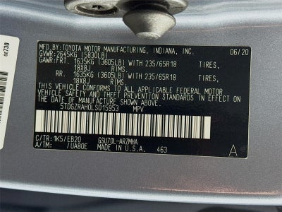 2020 Toyota Highlander XLE