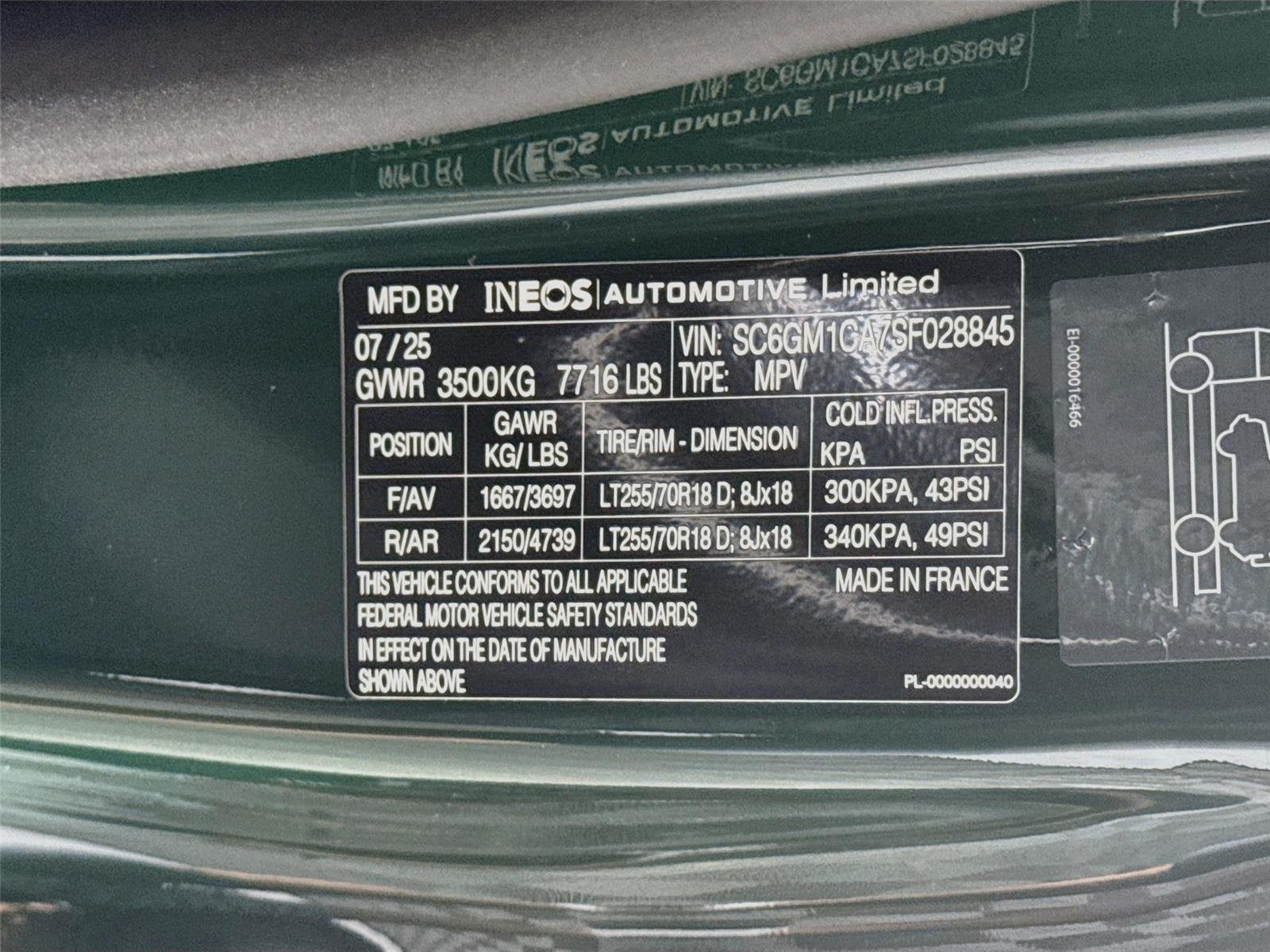 2025 INEOS Grenadier Station Wagon Fieldmaster Edition