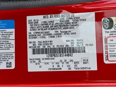 2011 Ford Mustang GT500