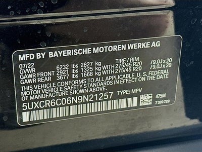 2022 BMW X5 xDrive40i