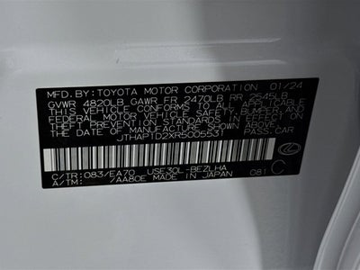 2024 Lexus IS IS 500 F SPORT Performance