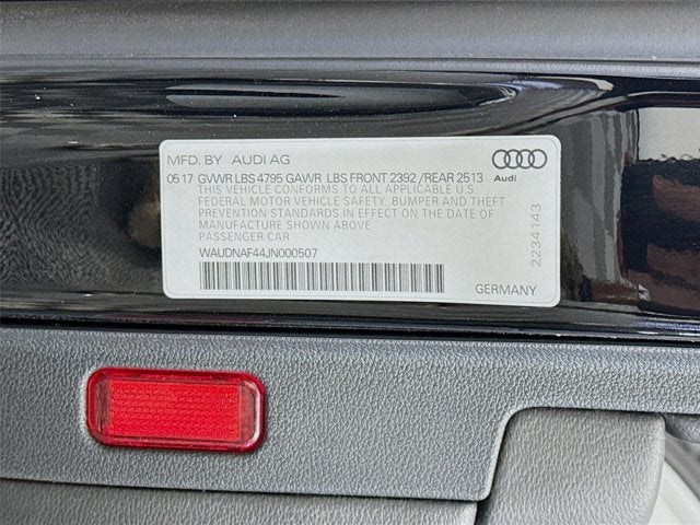 2018 Audi A4 Premium
