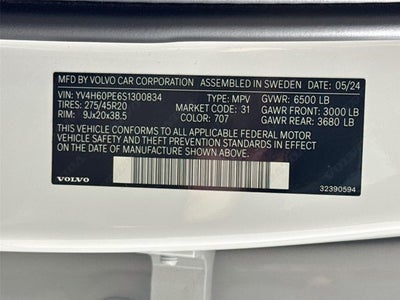 2025 Volvo XC90 Plug-In Hybrid Plus