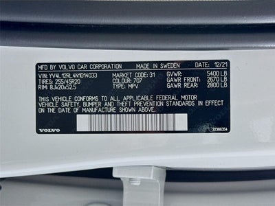 2022 Volvo XC60 Inscription