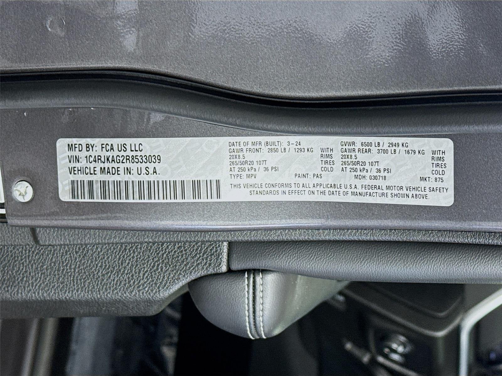 2024 Jeep Grand Cherokee L Altitude