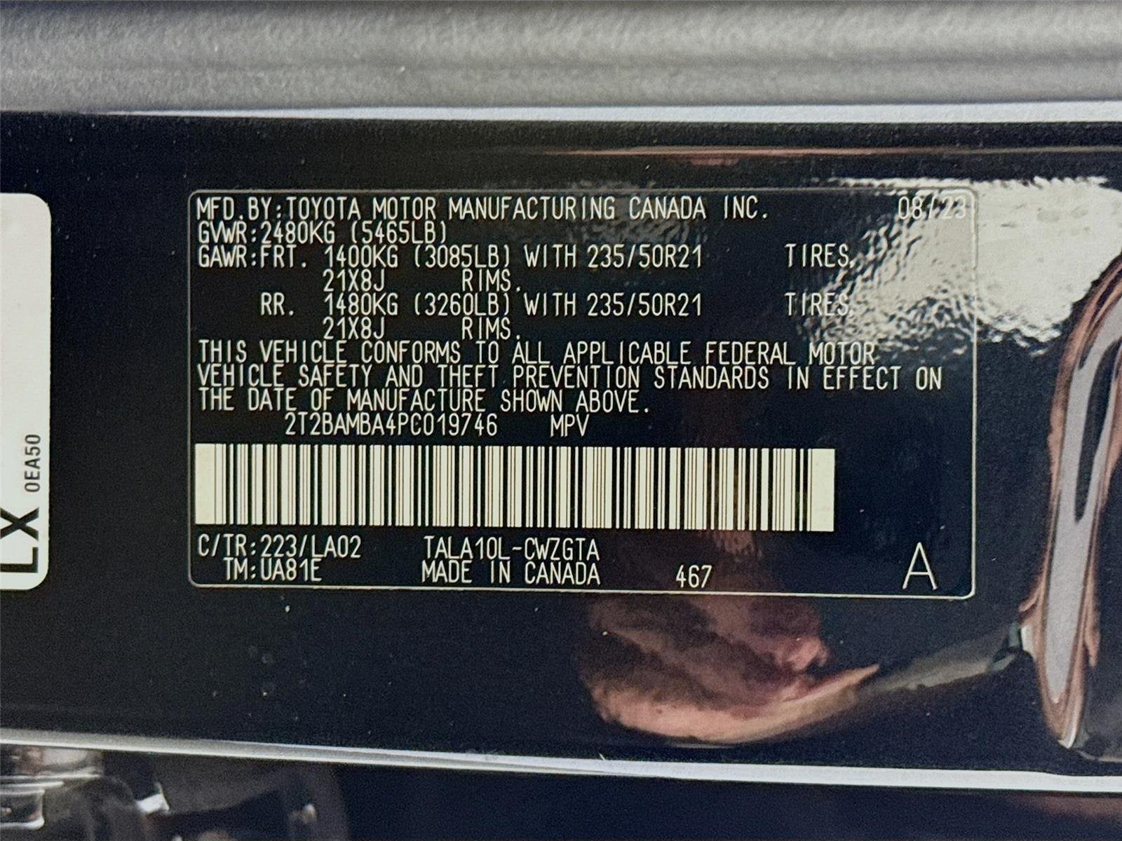 2023 Lexus RX RX 350 Luxury