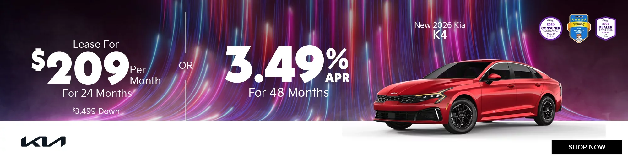 New 2026 Kia K4