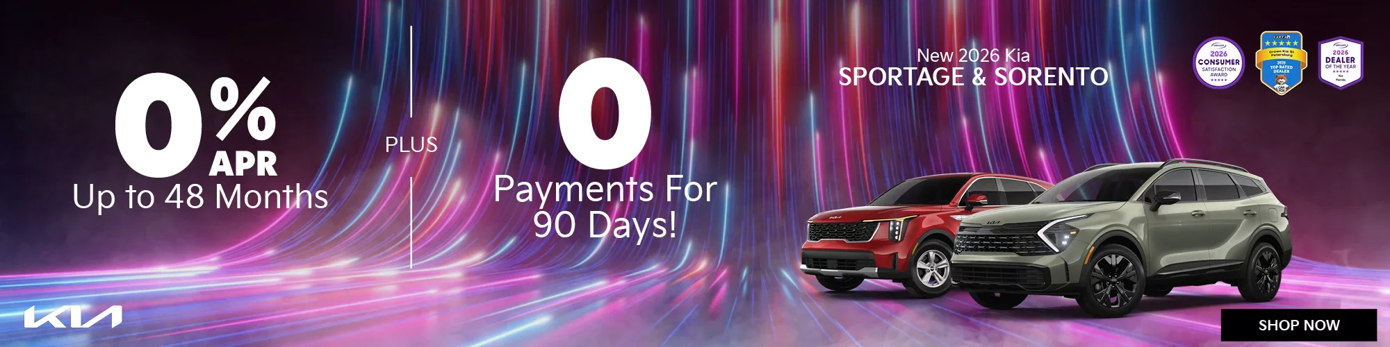 New 2026 Kia Sportage & Sorento