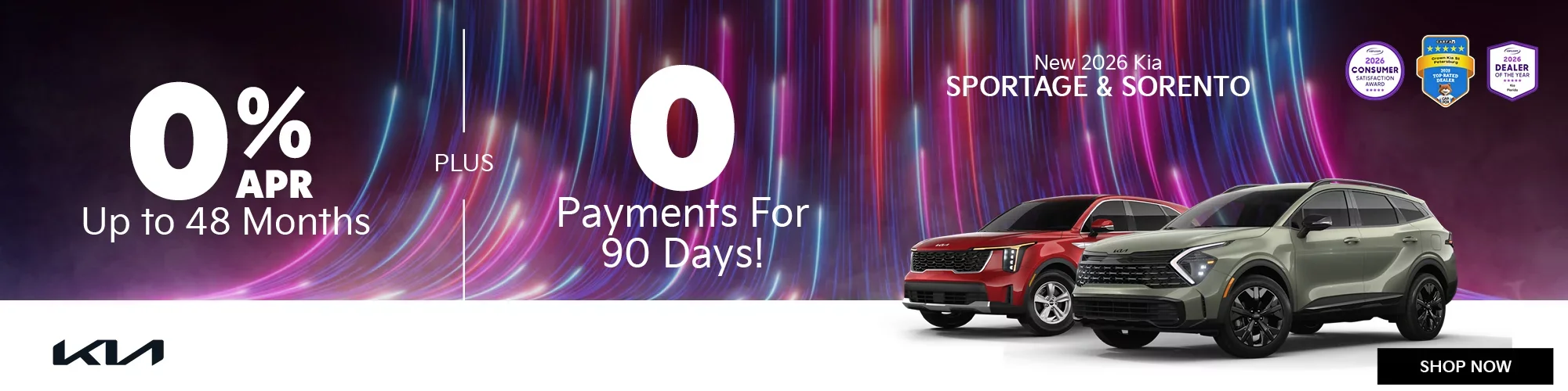 New 2026 Kia Sportage & Sorento