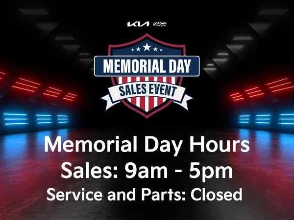 Memorial Day Hours