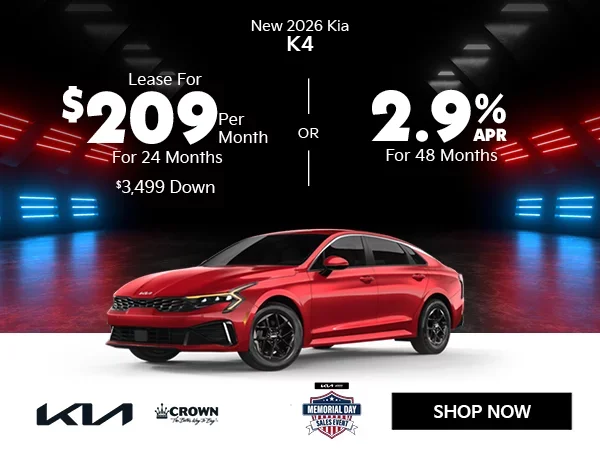 New 2026 Kia K4