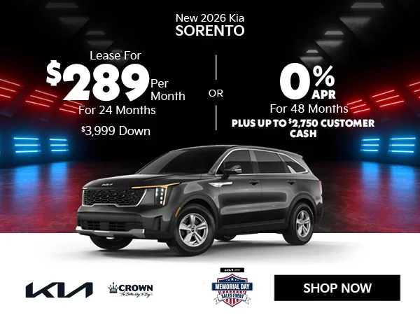 New 2026 Kia Sorento