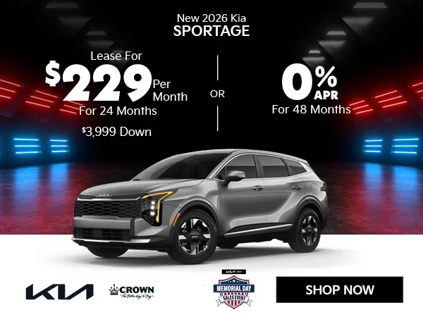 New 2026 Kia Sportage