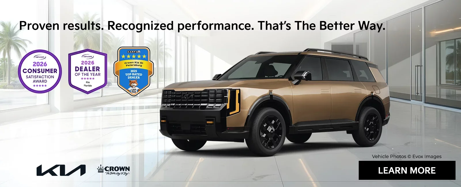 Proven results. Recognized performance.