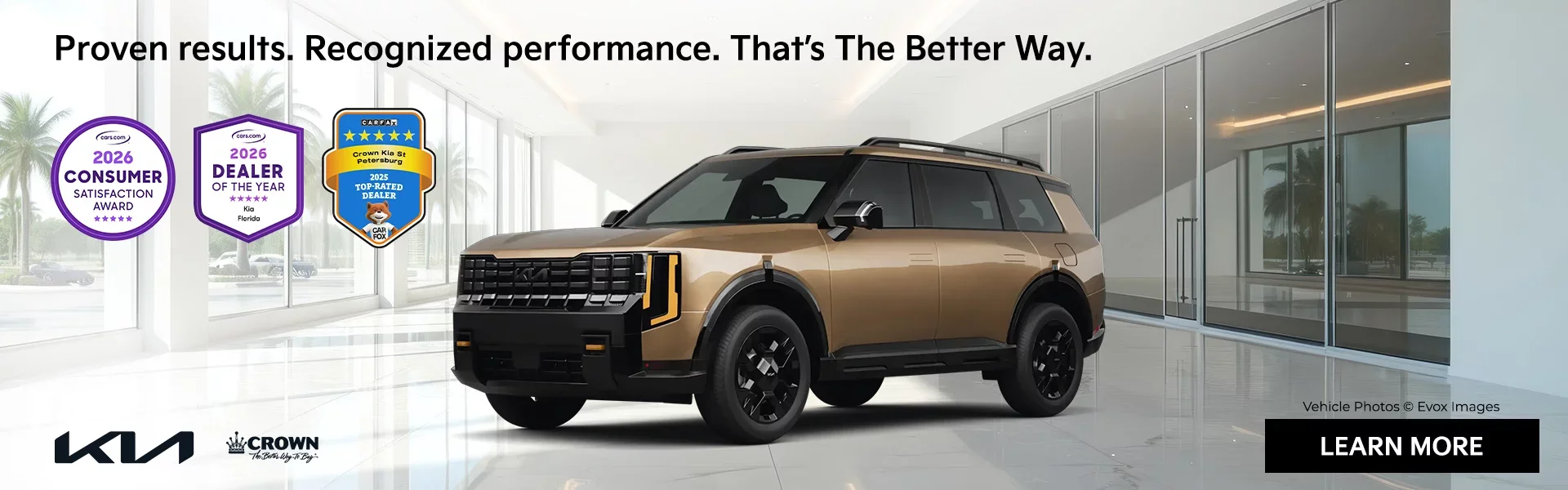 Proven results. Recognized performance.
