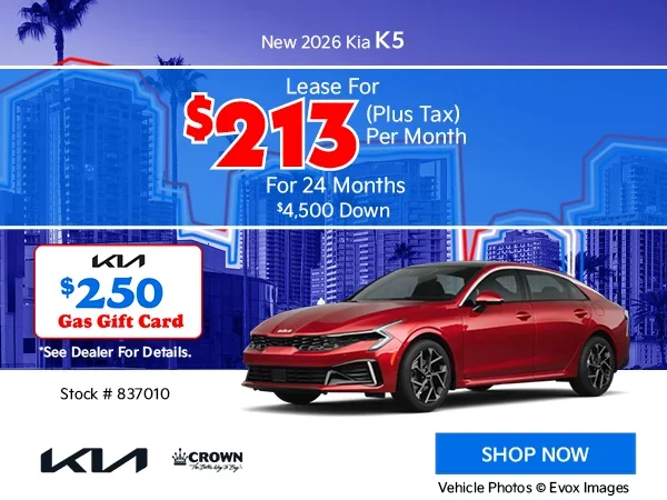 New 2026 Kia K5