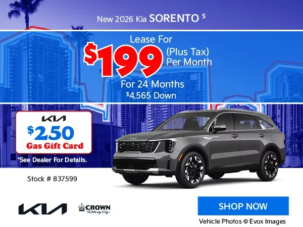 New 2026 Kia Sorento S