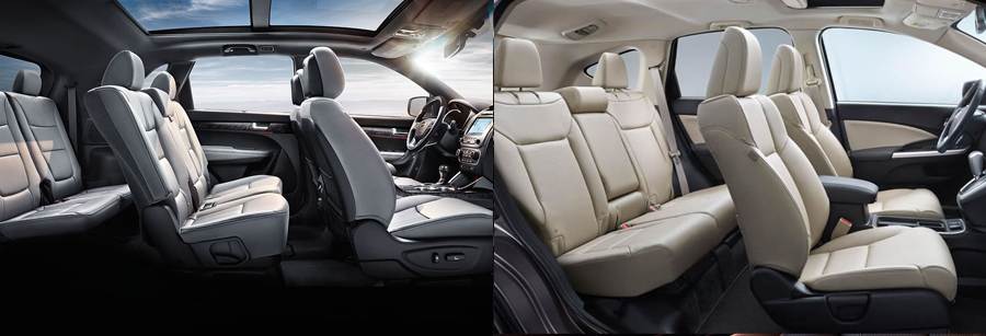 2015 Kia Sorento vs 2015 Honda CR-V