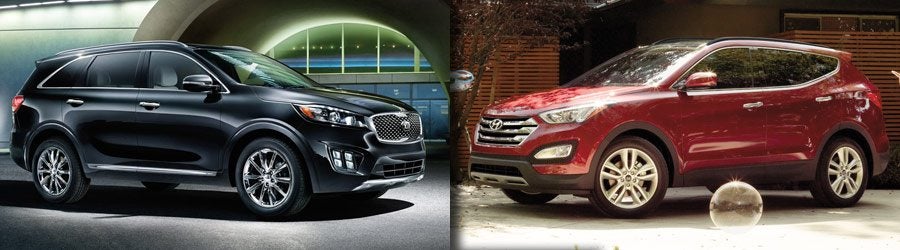 2015 Kia Sorento vs Hyundai Santa Fe - St. Petersburg, FL