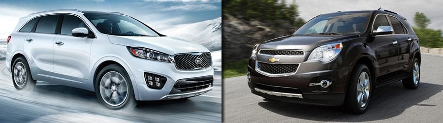 2016 Kia Sorento vs Chevrolet Equinox - St. Petersburg, FL