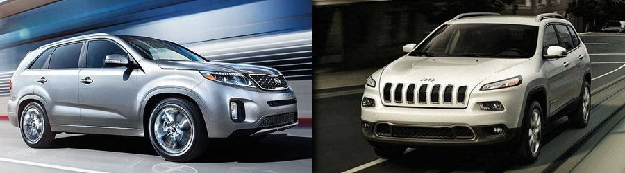 2015 Kia Sorento vs Jeep Cherokee - St. Petersburg, FL