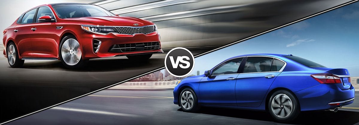 2016 Kia Optima vs Honda Accord