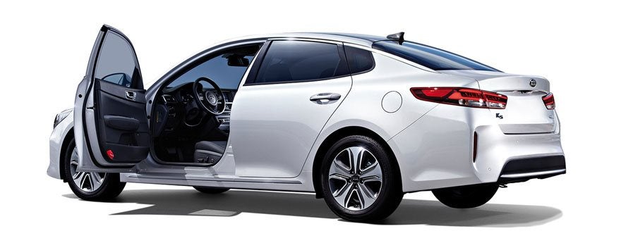 2017 Kia Optima Hybrid Interior Peek
