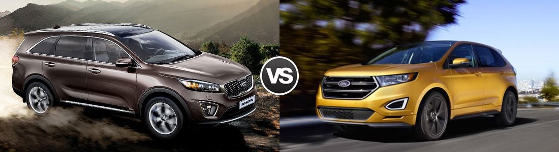 2017 Kia Sorento vs 2017 Ford Edge